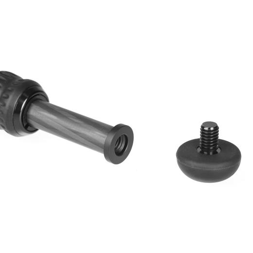 马小路Marsace MT14圆形中轴款便携碳纤维单三脚架无云台 商品图4