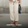 马登美式摇粒绒束脚卫裤保暖居家裤外穿宽松休闲裤垂感长裤冬季女 商品缩略图3