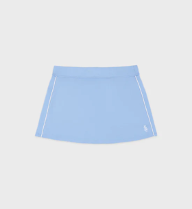 Sporty & Rich - SRC Court Skirt - Sky Blue - 女装 - 短裙 - 天蓝色