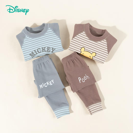 迪士尼童装女童德绒保暖家居服套装秋冬季米妮可爱秋衣秋裤两件套ZD3DT047 商品图5