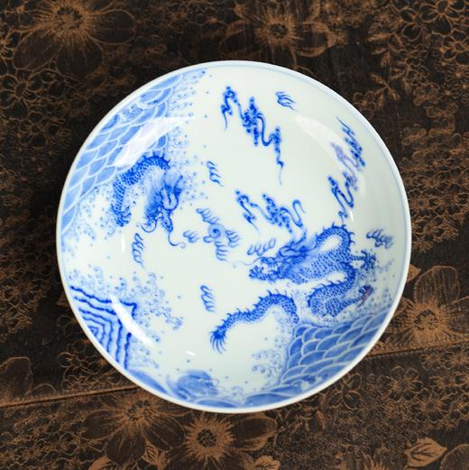 九本造物双龙图案壶承 商品图1