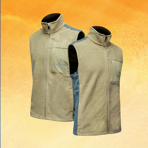 鹰爪加厚抓绒马甲战术时尚版男款秋冬保暖马甲 商品图6