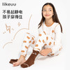 likeuu袜子好奇小熊半边绒家居袜儿童男女睡眠袜保暖袜ZY 商品缩略图2