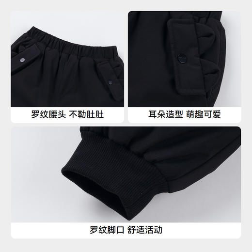 女童户外软萌羽绒裤冬季新款安奈儿童装实体店同款XG446758 商品图4