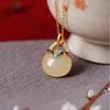 Winy925纯银爱心钱袋项链送女友闺蜜节日生日礼物 商品缩略图0