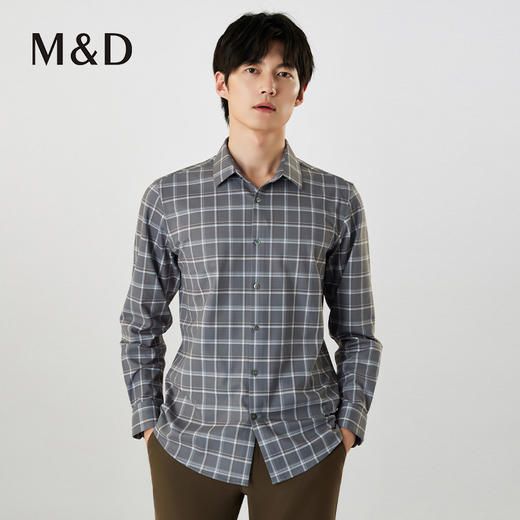【名盾】长袖衬衫MXCB31665A 商品图3