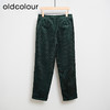 oldcolour复古气质高腰显示休闲简约灯芯绒长裤女L44073424 商品缩略图3