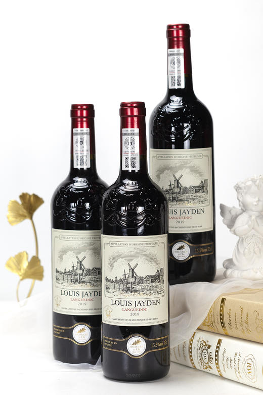 酒水【法国原瓶进口红酒】路易杰梅尼伯爵珍藏干红葡萄酒 750ml/瓶*6瓶 整箱发货 13.5° 扫码价1434元/瓶 2019年份 朗格多克产区  {72小时发货} 商品图1