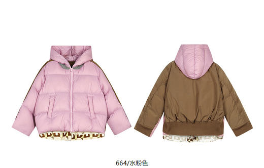 jnby  24年冬款  短款羽绒服  1O0C12180 商品图12