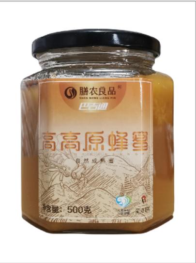 四川理塘膳农良品高高原蜂蜜500g/瓶（自然成熟蜜） 商品图0