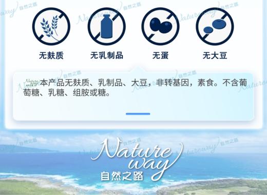 自然之路 健康设计 HistaGest-DAO二胺氧化酶DA0降组胺缓解偏头痛、过敏 60片 商品图4