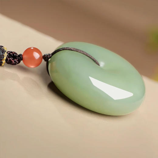 【经典】鸿运当头和田玉平安扣吊坠 商品图2