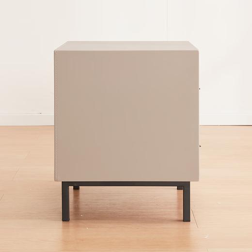 【家具】床头柜 方糖2D（需自行安装） 灰色/棕色 商品图2
