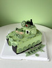 坦克装饰蛋糕（重色素慎重） 商品缩略图1