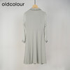 oldcolour春秋款气质百搭法式宽松设计感长袖连衣裙女GL32103861 商品缩略图1