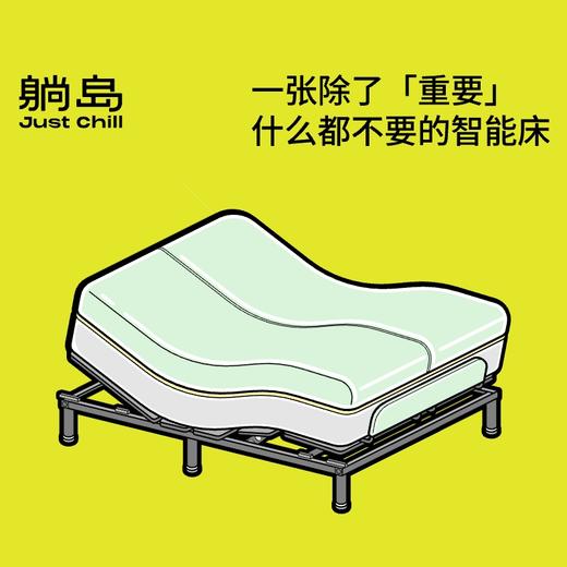 躺岛电动智能床垫家用零重力全角度多功能升降双人悬浮床 商品图1