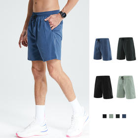 跃牌【跃LEAP-ACTIVE】系列 冰丝速干运动短裤男士透气休闲五分裤4114002