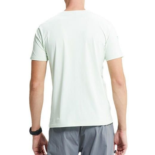 跃牌【跃LEAP-ACTIVE】系列 冰丝弹力格速干圆领短袖T恤4111007 商品图4