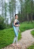 超洋气麂皮绒瑜伽垫背包收纳包 商品缩略图3