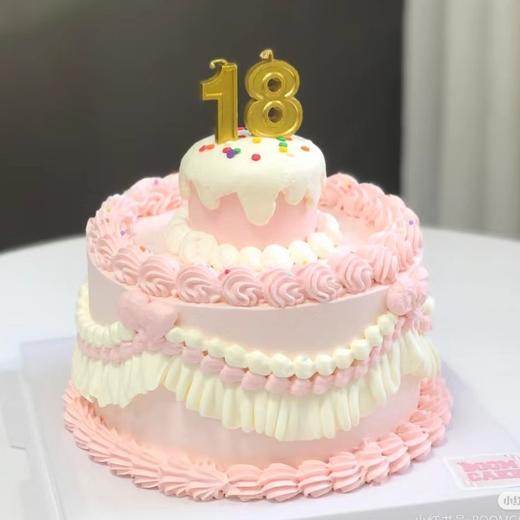 【粉色系复古】蛋糕定制 商品图0