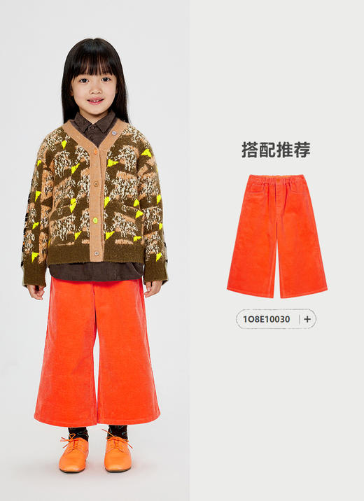 jnby  24年冬款   短款开襟毛衣  1O0312040 商品图8