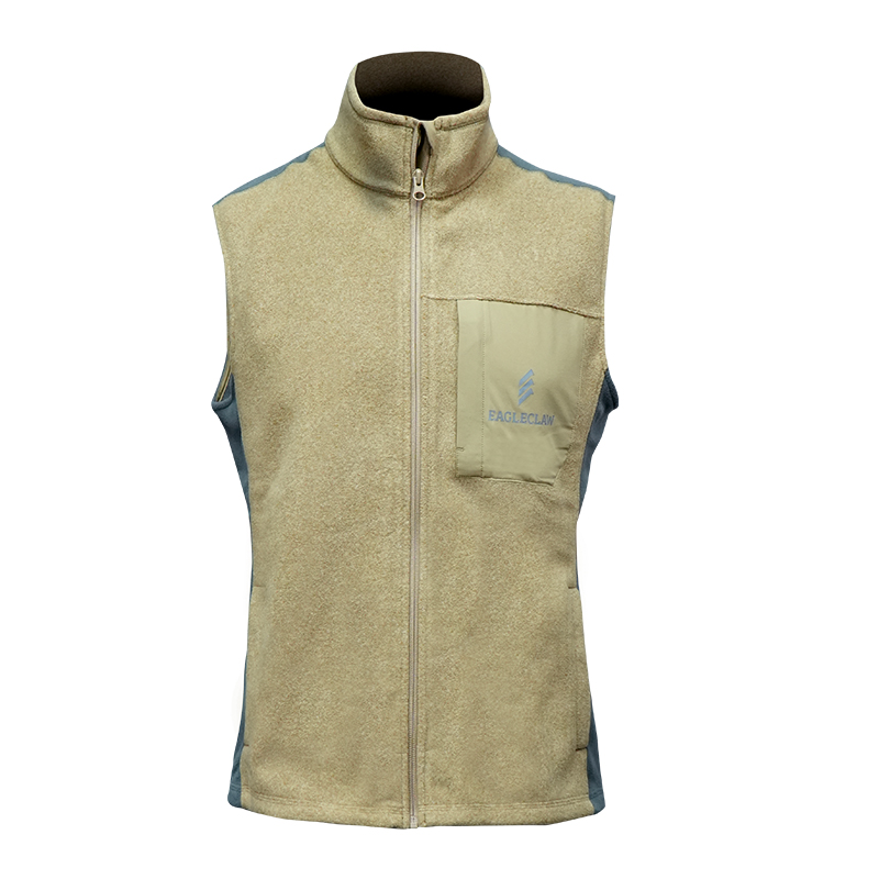 鹰爪加厚抓绒马甲战术时尚版男款秋冬保暖马甲