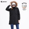 波顿女士羽绒服貉子毛冬季双面穿中长款外套高端LC716519 商品缩略图2