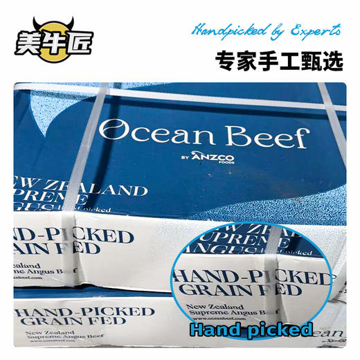 每周五发货【无肉不欢美牛匠】新西兰高端安格斯谷饲带骨牛小排 自然谷饲奶香 带完整牛小排 商品图2