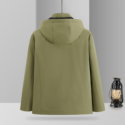 跃牌【跃LEAP-ACTIVE】系列 冲锋衣外套可拆卸帽子男女同款防风夹克521 商品图4