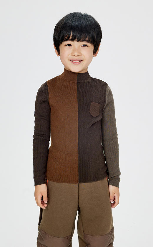 jnby  24年冬款  长袖套头毛衫  1O0310640 商品图6