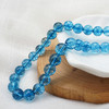蓝色爆花水晶8mm珠料意卡米诺手串念珠单颗珠子散珠半成品 商品缩略图2