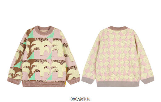 jnby  24年冬款    长袖套头毛衫  1O0312050 商品图11