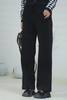 咖M1 臣禾鱼骨纹休闲裤松紧腰JZ244060121 商品缩略图4