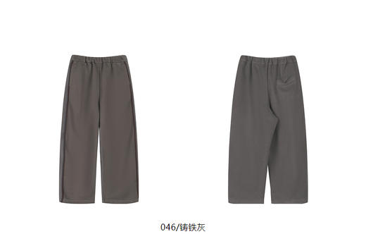 jnby  24年冬款  宽松长裤 1O0E13600 商品图13