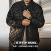 工装优选美式复古绗缝菱形格夹克棉服宽松翻领保暖棉衣外套男秋冬 商品缩略图3