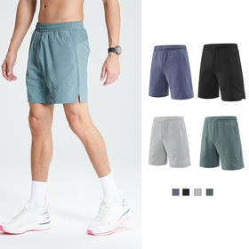 跃牌【跃LEAP-ACTIVE】系列 速干透气凉感运动短裤训练健身五分裤4114003