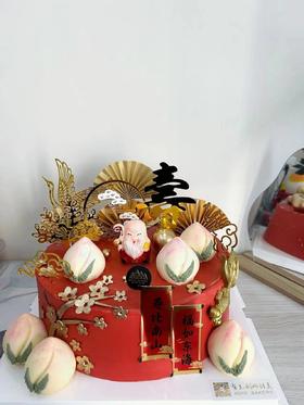 金红寿桃