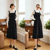 OLrain欧芮儿法式黑色连衣裙女秋季2024年新款赫本风无袖背心裙 商品缩略图1