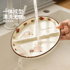 摩登主妇赫拉兔211分格盘儿童大人减脂减肥专用陶瓷早餐盘子家用 商品缩略图3