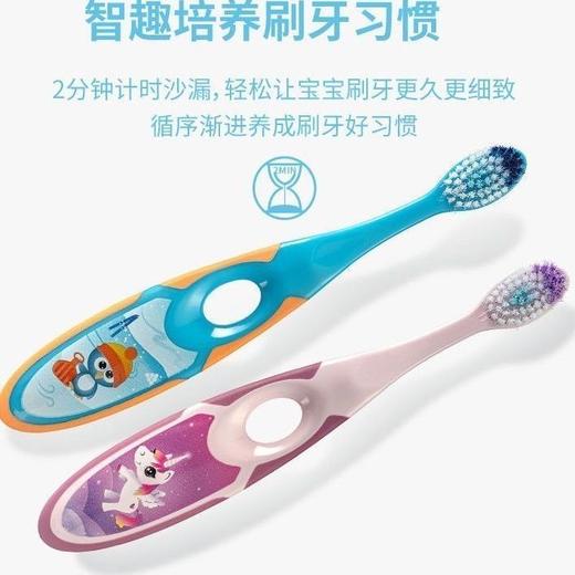 挪威Jordan儿童牙刷软毛宝宝婴幼儿牙膏0-1-2-3-6-12岁乳牙刷 商品图3