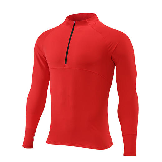 跃牌【跃LEAP-ACTIVE】系列 男士秋款跑步休闲拉链训练长袖808 商品图2