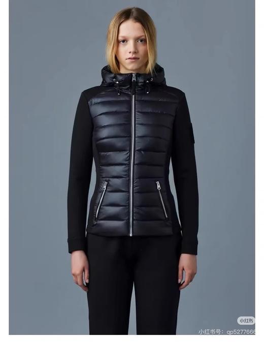 付款减库存28件！老钱风！原厂订单MACKAGE女士摩登系列拼接羽绒服夹克外套   摩登羽绒服90白鸭绒羽绒服 商品图2