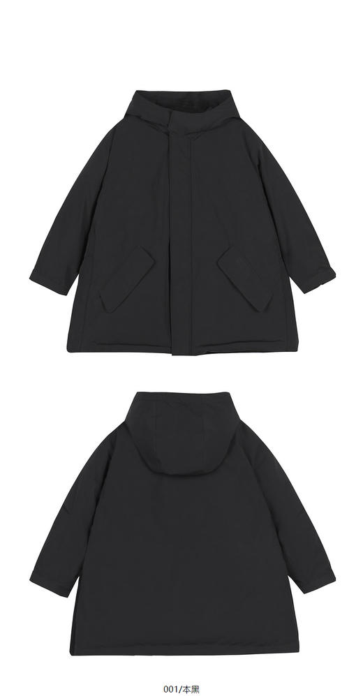 jnby   24年冬款  中长款羽绒服  1O0C12760 商品图12