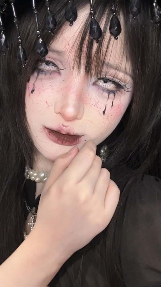 paprikacon 日抛 恶漫白蛛 直径14.5mm着色13.8mm   cos (两片装) 商品图6