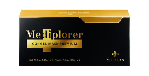 美迪若雅靓颜修护晶彩黑金氧气面膜  商品图0