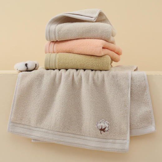 毛巾新疆纯棉洗脸家用全棉成人全棉柔软加厚大面 巾批发订logo 商品图2