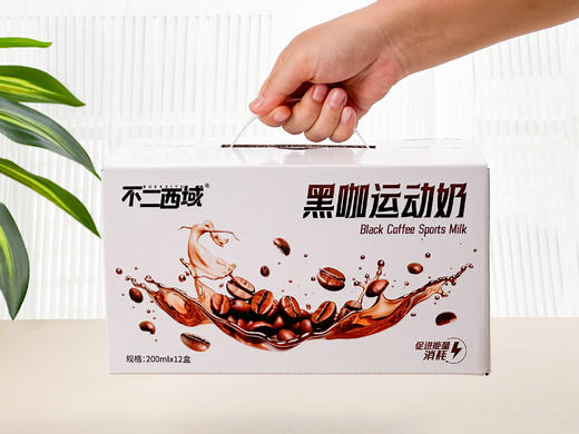 不二西域黑咖运动奶 一起迈向更美好的自己 商品图0