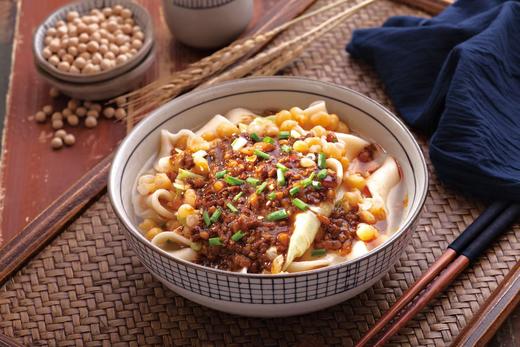 【周年庆】麦乡面-豌豆杂酱面块 商品图0