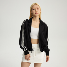 oneup短款运动网眼西装外套