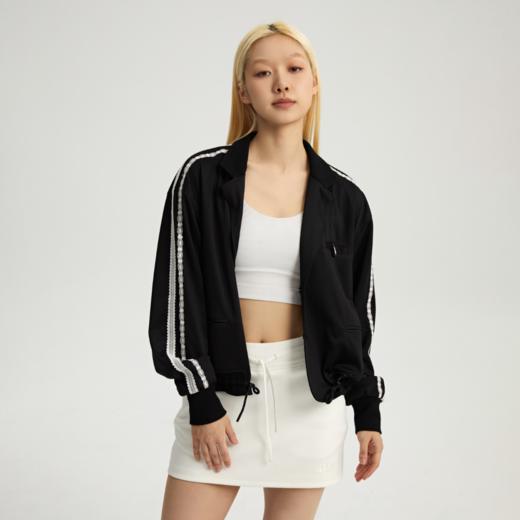 oneup短款运动网眼西装外套 商品图0